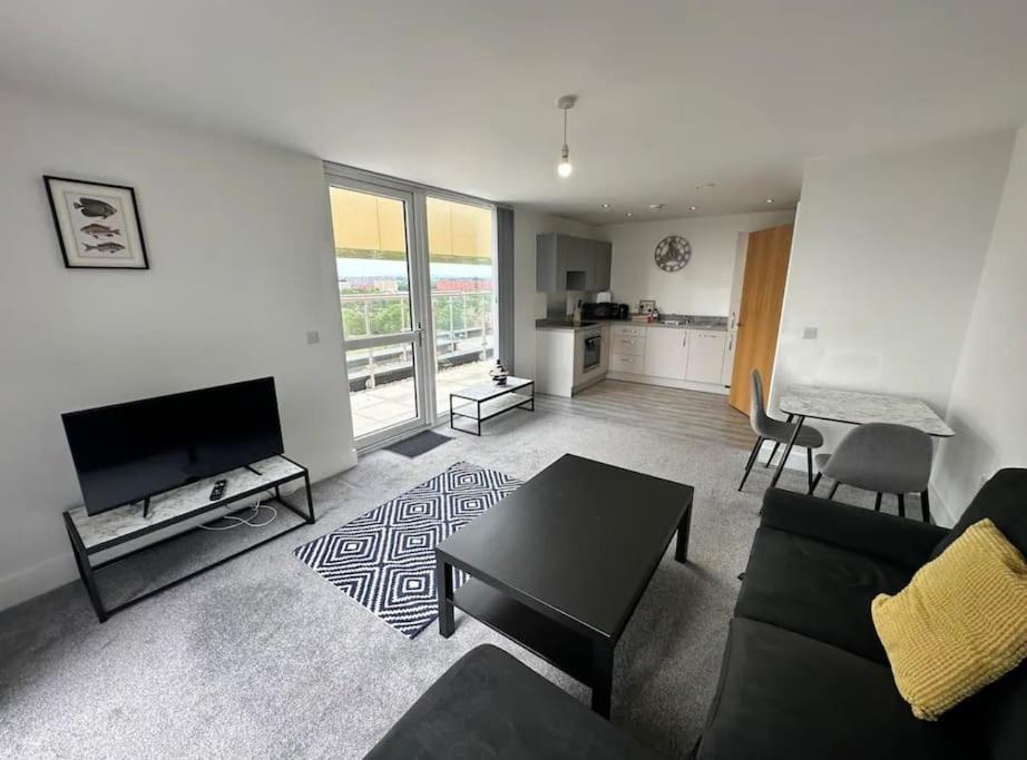 Chic 1 Bed Mcr Ap W/balcony- Sleeps 4 Apartamento *